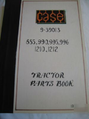 1977 case 885-1212 tractor parts book