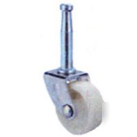 Mintcraft jc-B07 stem casters 1-1/4 - zinc plated fini