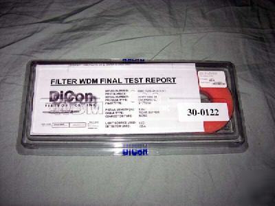 New dicon wdm filter osc-15/16-51-n-n-9-1 c & l band - 