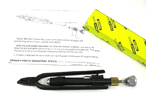 New stanley proto safety wire twister pliers J190 