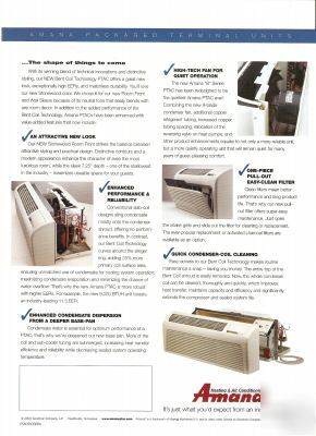 Amana p-tac heat pump
