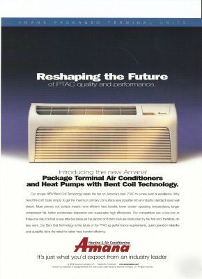 Amana p-tac heat pump