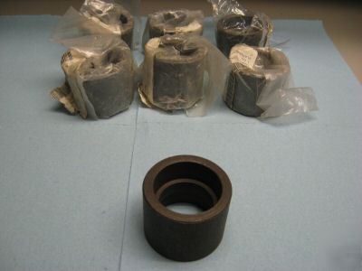 Lot of 7 11/2 ss pipe couplings weld type unused