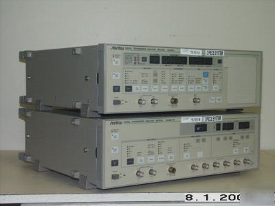 Anritsu ME3401A (2 unit) digital transmission analyzer.