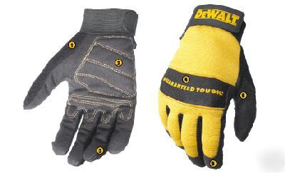 Dewalt DPG20L size large synthetic leather glove