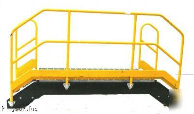 Equipto utilities stairway/bridge work platform catwalk