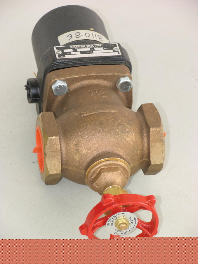 Magnatrol hot water valve