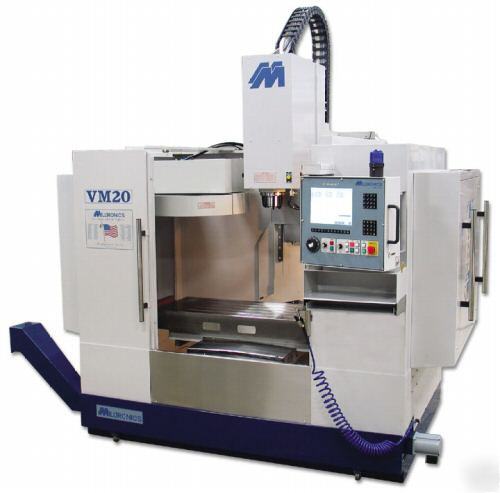 Milltronics VM20 40X20X26 machining center, 8000 rpm