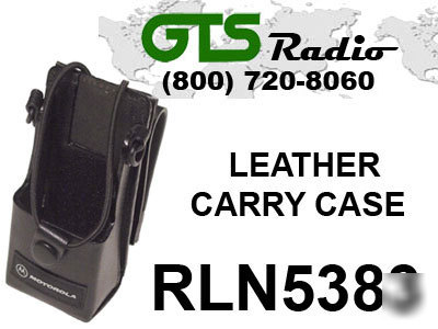 Motorola RLN5383 leather carry case belt loop for CP150