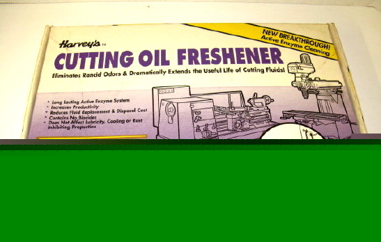New mill, lathe cutting oil freshener kit / box bio 520