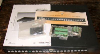 Philips bosch ltc 2682/90 color multiplexer 16 chanel