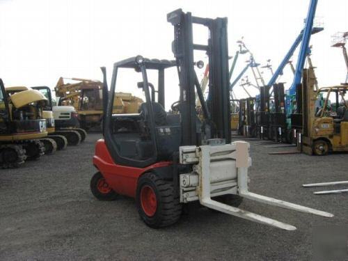 2003 linde H35T-03 5,720 lb forklift great machine 