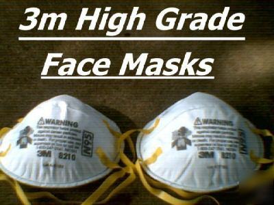 Emergency gear 3M protective face mask germ/cold