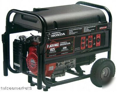 New coleman 8125 watt 13 hp honda commercial generator