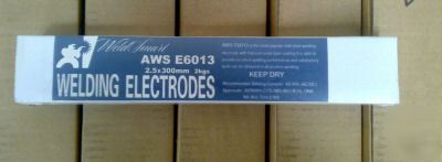 Welding electrodes rods mild steel E6013 x 2KG arc