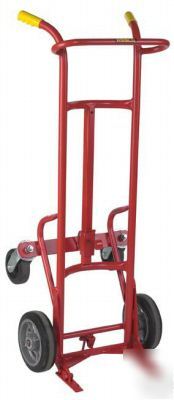 Wesco ergonomic 4 wheel drum truck dolly