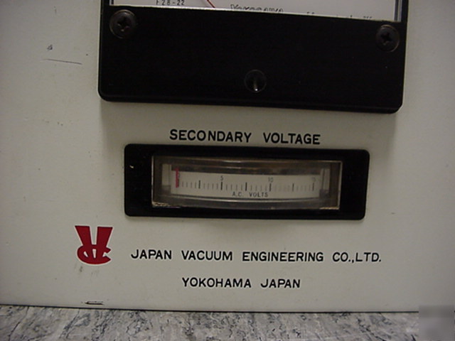 Titanium evaporation pump control model ggt-1 no. 60062