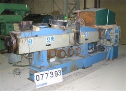 Used: dolci single screw pelletizing line consisting of