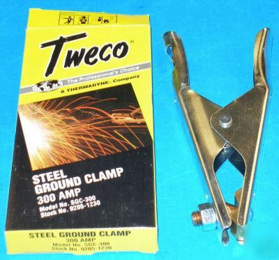 New tweco sgc-300 steel grounding clamp 300 amp LOTOF3