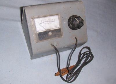 Shurite 0-50 dc milli amp electroplating tank meter #16