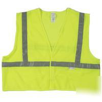 Allsafe services and mate 9121212 lime w/silvr safety v