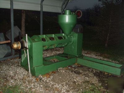 Biodiesel press bio fuels extruder expeller