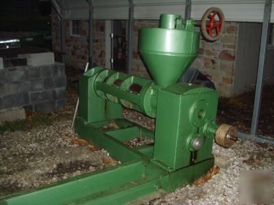 Biodiesel press bio fuels extruder expeller