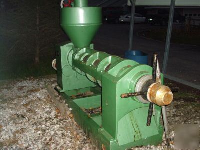 Biodiesel press bio fuels extruder expeller