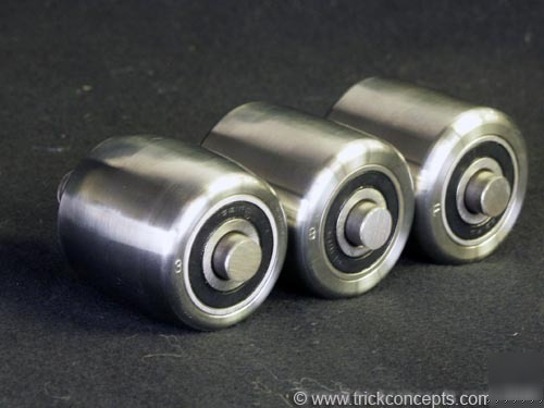 English wheel anvil set of 3 high end trick concepts 