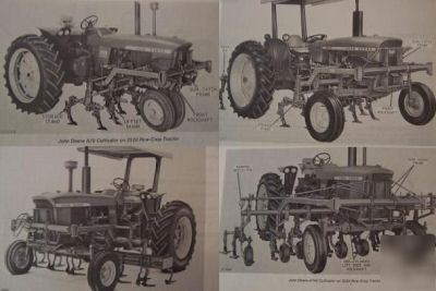 John deere 4020,3020,2020,2520 mountd cultivator manual