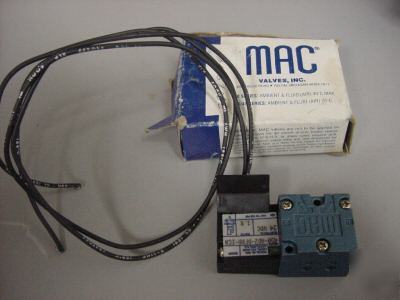 Mac 45A-AB2-dfbb-1CA air valve 24VDC 10-32 ports 
