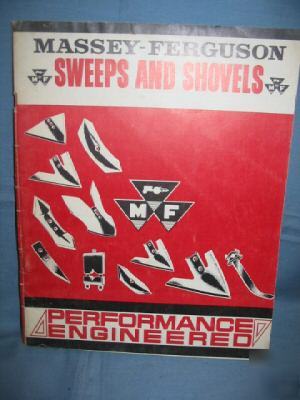 Massey ferguson sweeps and shovels parts book