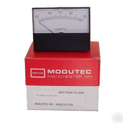 Modutec frequency panel meter 230V 50HZ 45-55HZ