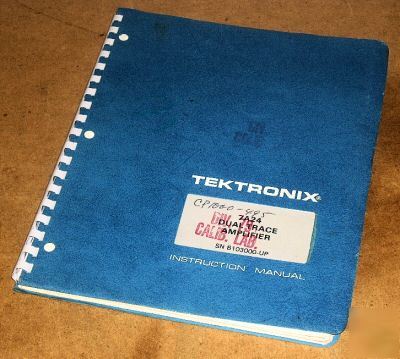 Tek 7A24 operation & service manual 