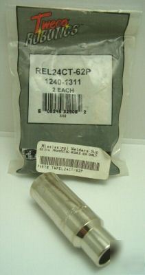 Tweco REL24CT62P .63 protruding nozzle assembly