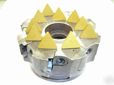 Used sandvik square shoulder face mill hra 262.2-100