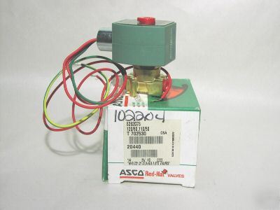 New asco 8262G78 n.c. fuel gas solenoid valve 1/4 npt 