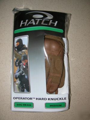 New hatch operator hardknuckle SOGHK400 tactical gloves 