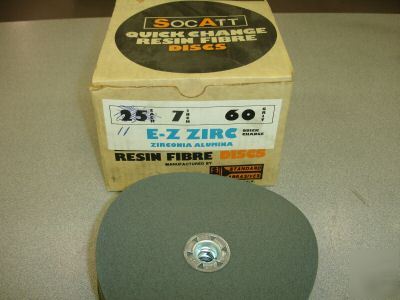 Standard abrasives e-z zirc quick change 7