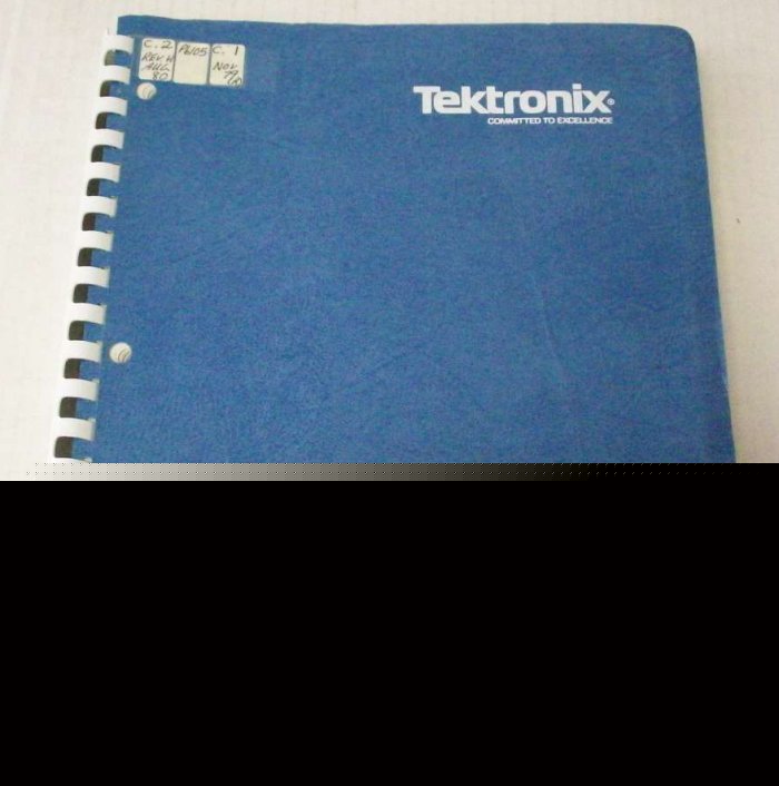 Tektronix 455/A2/B2 portable scope ops/service manual