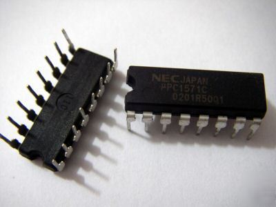 2 pcs, nec UPC1571C UPC1571 industrial linear ic's