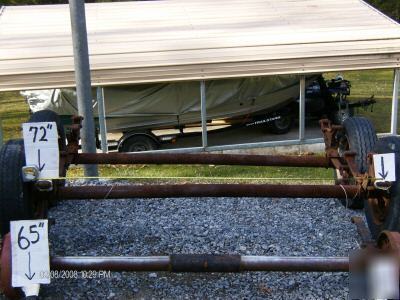 3 mobile home axles