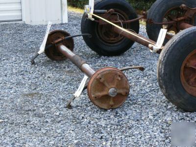 3 mobile home axles