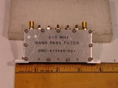 Digital microwave corp 310 mhz band pass filter loc f-2