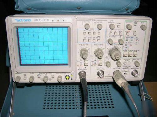 Tektronix 2456 cts 300MHZ oscilloscope many extras