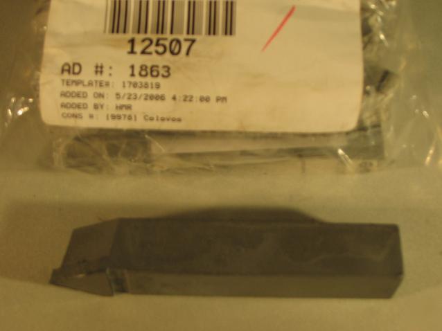 Toolmex E12 C2 carbide tool bit 4K411 qn=10