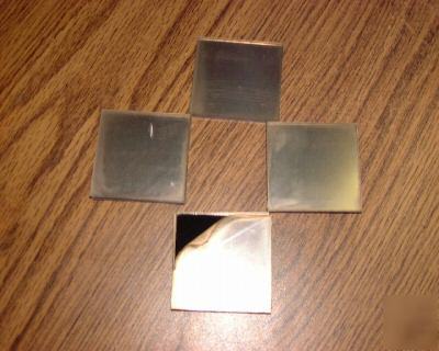 New box of bronze mirror acrylic squares 2 x 2 