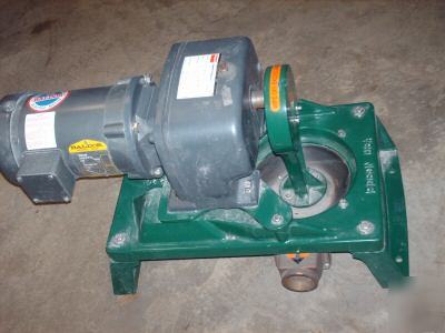 New edson 1/2 hp trash pump 3PH baldor marine bilge aro