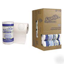 Sparkle pick-a-size perforated paper towels 24 -gpc 271