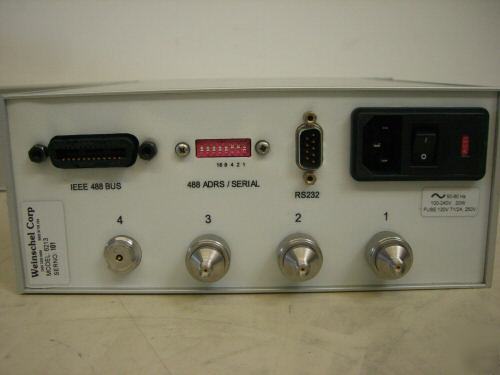 Weinschel aeroflex 6213 multi-channel attenuator system